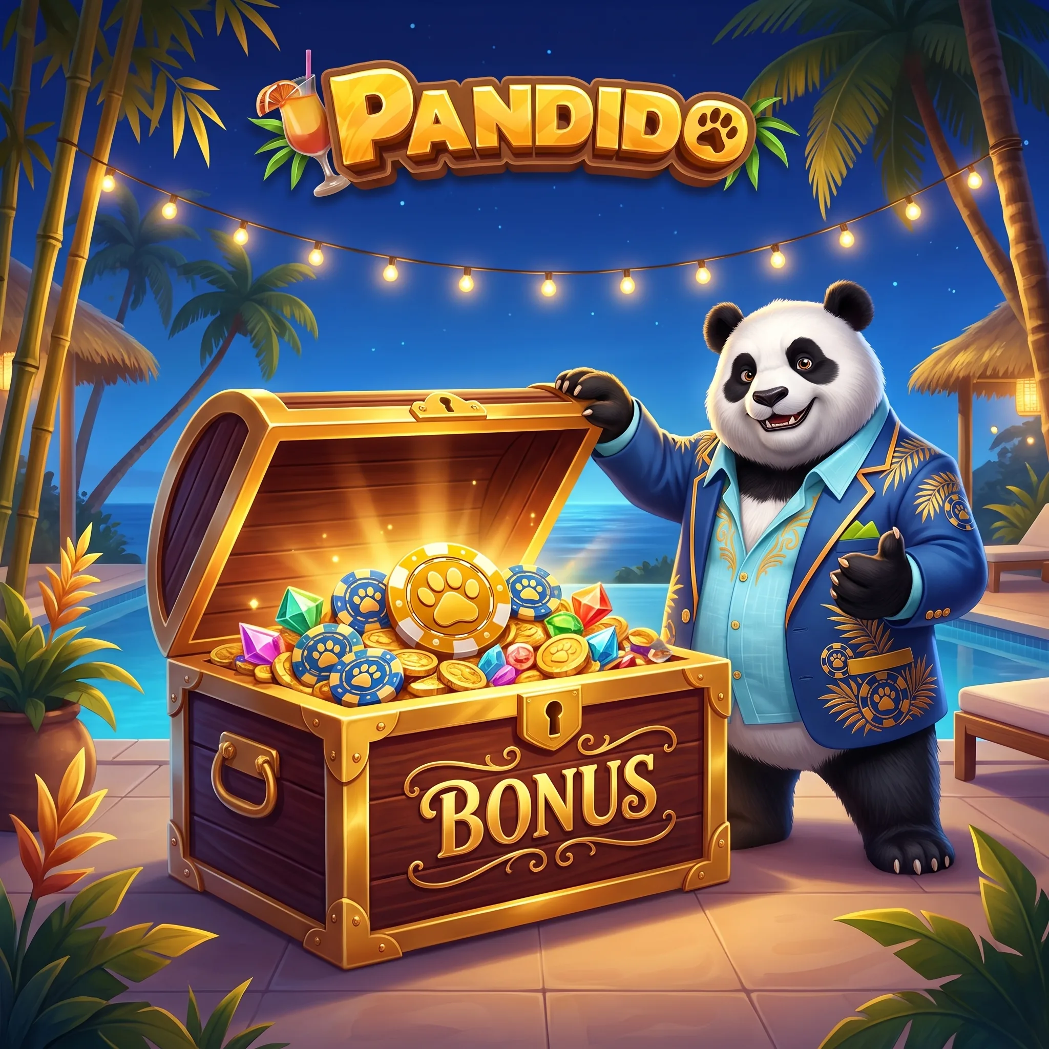 Pandido Treasure Drop Bonusmotiv