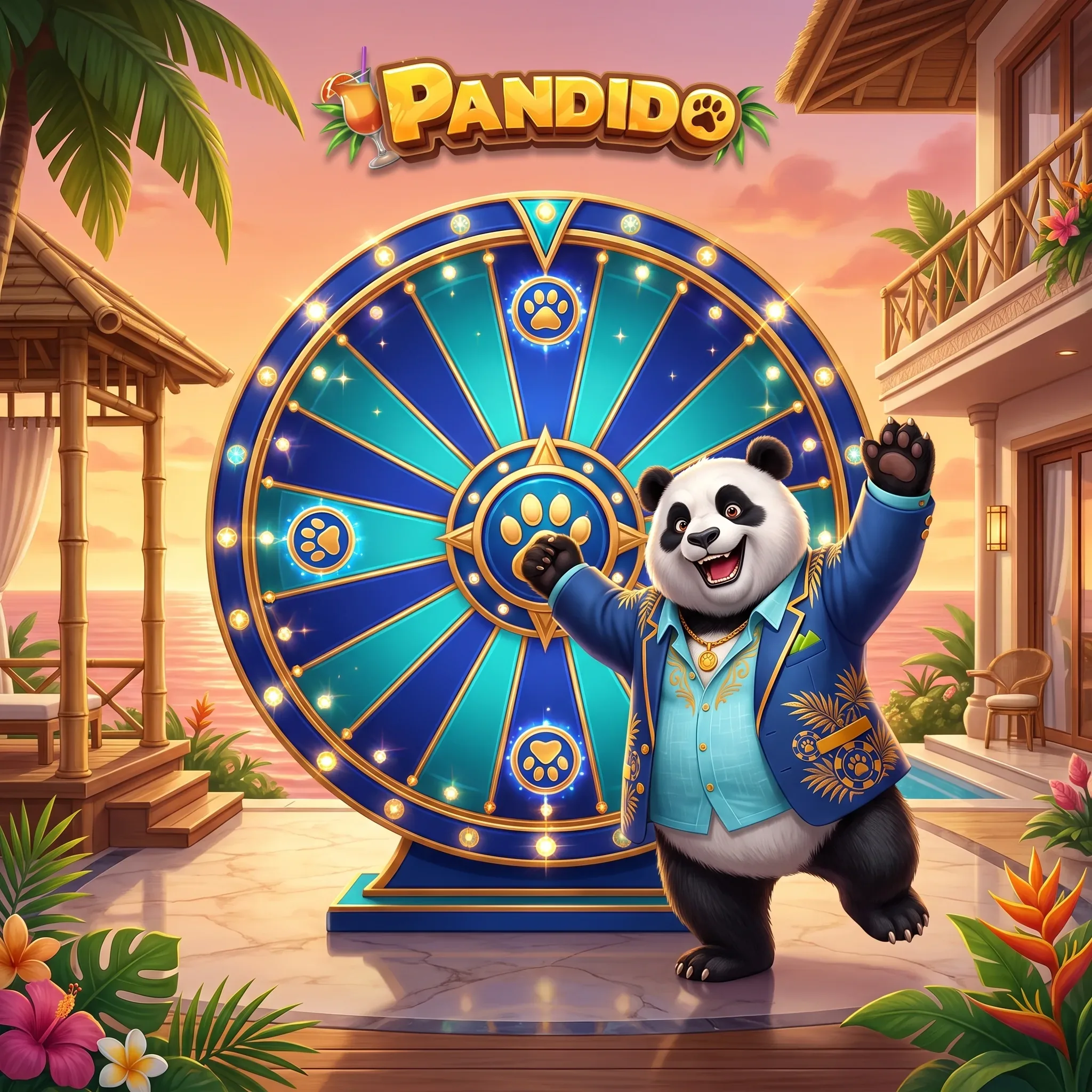 Pandido Tropic Fortune Wheel artwork